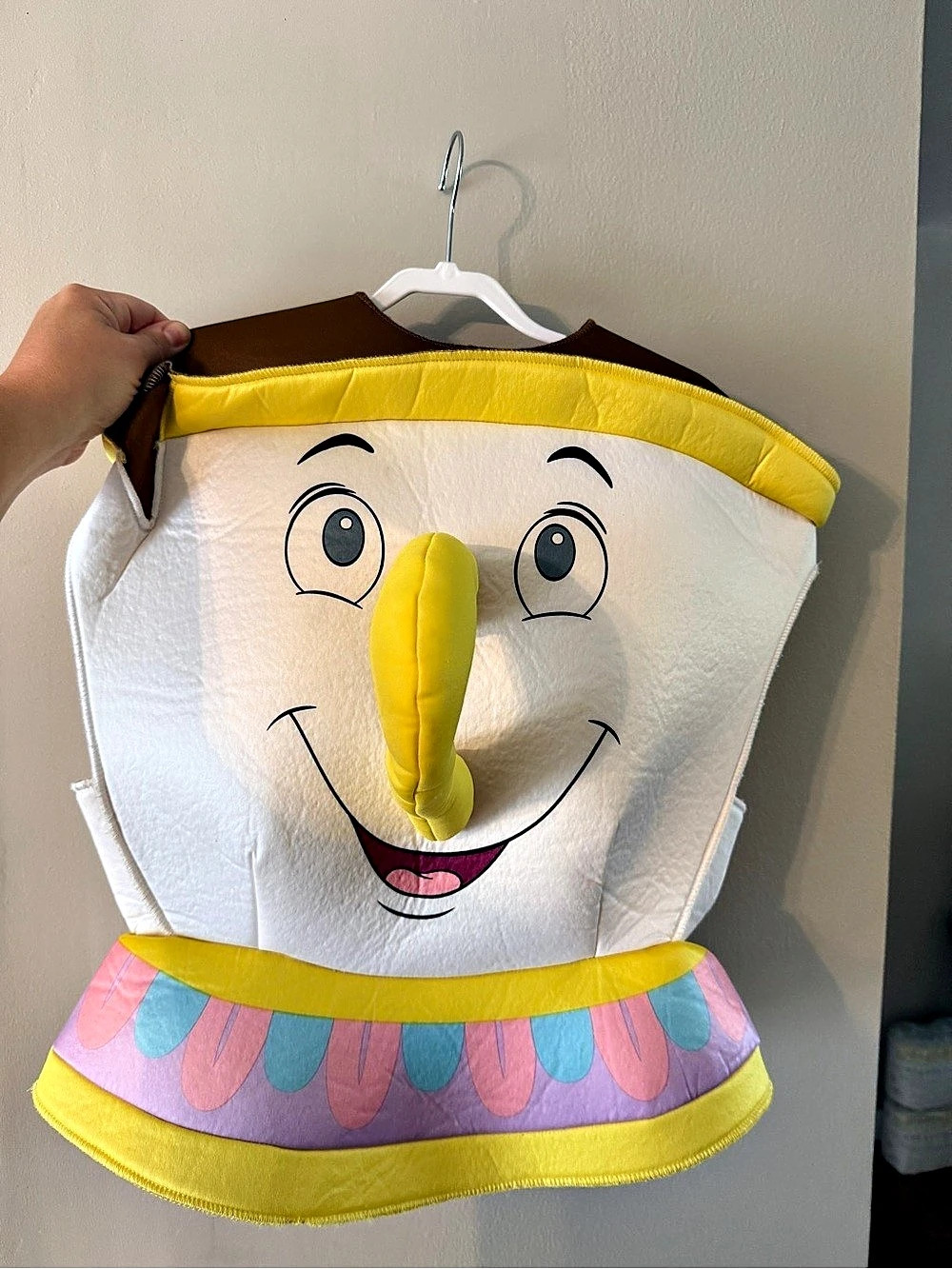 Toddler Chip costume- Beauty and the Beast